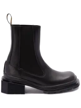 Dr. Martens: Чёрные ботинки 