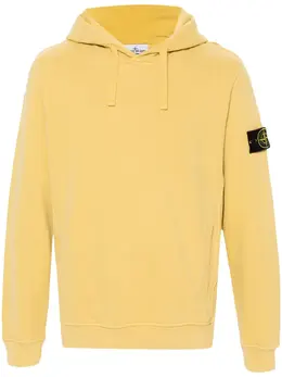 Stone Island: Жёлтая толстовка  Compass