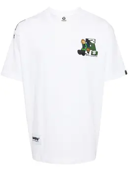 AAPE BY *A BATHING APE®: Футболка с принтом 
