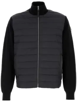 Moncler: Чёрный кардиган 