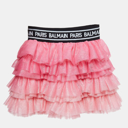 Balmain: Розовая юбка 