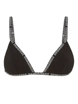 DSQUARED2: Чёрный бюстгальтер 
