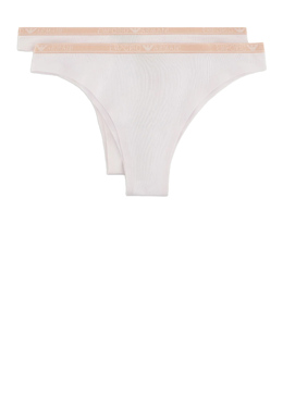 EMPORIO ARMANI Underwear: Белые трусы 
