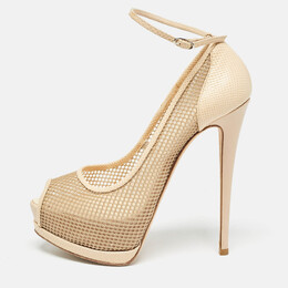 Giuseppe Zanotti: Бежевые босоножки 