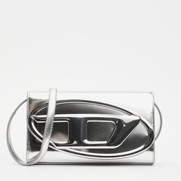 Diesel: Серебристый клатч 