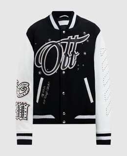 Off-White: Чёрная куртка 