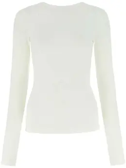 Givenchy: Белая футболка  Cut Out