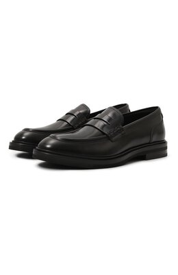 Dolce & Gabbana: Чёрные лоферы 
