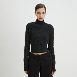 Mm6 Maison Margiela: Тёмный свитер 