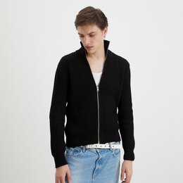 Mm6 Maison Margiela: Чёрный свитер 