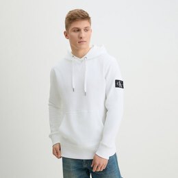 Calvin Klein Jeans: Белая толстовка 