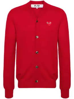 Comme Des Garçons Play: Кардиган из шерсти 
