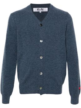 Comme Des Garçons Play: Кардиган  Heart из шерсти