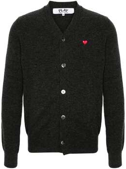 Comme Des Garçons Play: Кардиган  Heart из шерсти