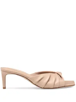 Gianvito Rossi: Бежевые сабо 