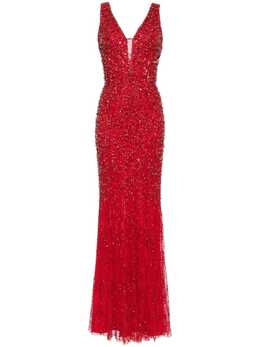 Jenny Packham: Платье со стразами 