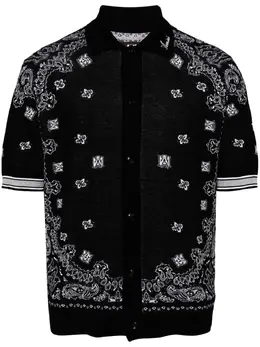 AMIRI: Чёрное поло 
