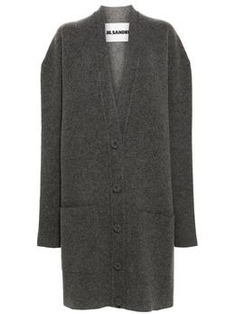 Jil Sander: Тёмный кардиган 