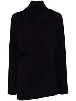 Issey Miyake: Голубая футболка 