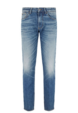 EMPORIO ARMANI: Зауженные джинсы 