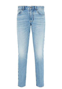 EMPORIO ARMANI: Зауженные джинсы 