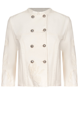 ERMANNO SCERVINO: Белый жакет 