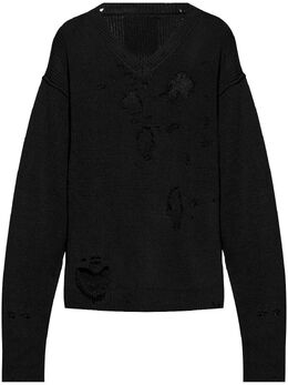 VETEMENTS: Рваный свитер 