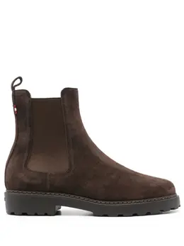 Bally: Коричневые ботинки 