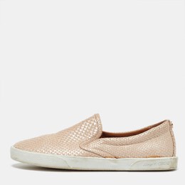 Jimmy Choo: Бежевые мокасины 