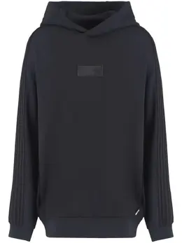 Ea7 Emporio Armani: Чёрная толстовка 