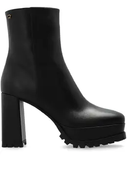 Gianvito Rossi: Чёрные ботинки 