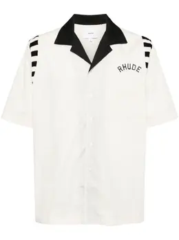 RHUDE: Белая рубашка 