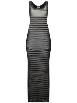 JEAN PAUL GAULTIER: Платье в полоску 