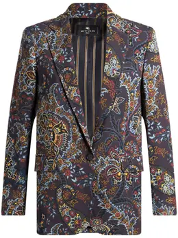 ETRO: Жакет с принтом 