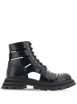 Alexander McQueen: Чёрные ботинки  Wander