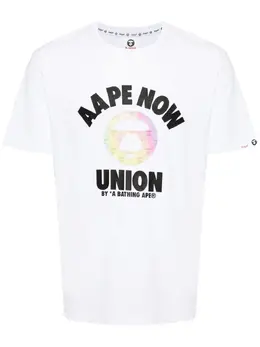 AAPE BY *A BATHING APE®: Футболка с принтом 