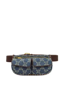 Céline Pre-Owned: Голубая сумка 
