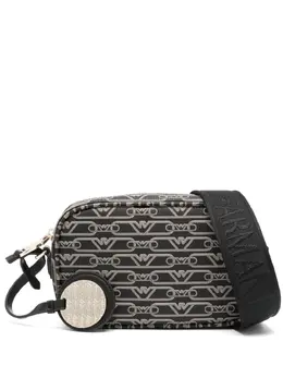 Emporio Armani: Сумка через плечо с принтом 