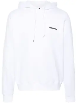 DSQUARED2: Белая толстовка 