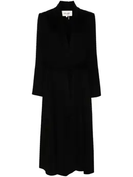 DVF Diane von Furstenberg: Чёрное пальто 