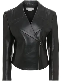 Victoria Beckham: Кожаная куртка 
