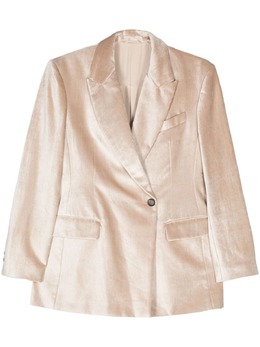 Brunello Cucinelli: Бархатный жакет  Monili