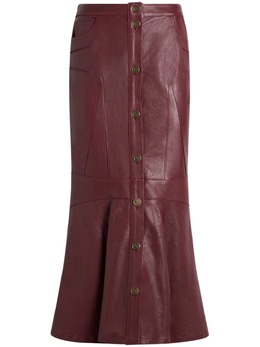 ETRO: Кожаная юбка 