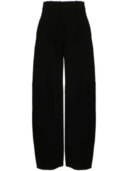 Jacquemus: Чёрные брюки 