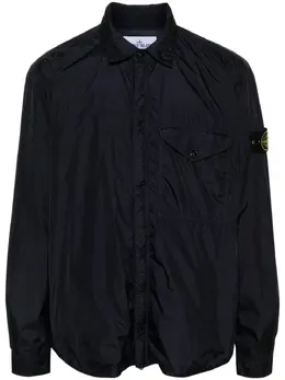 Stone Island: Голубая куртка 