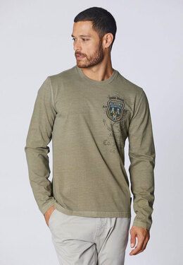AERONAUTICA MILITARE: Зелёный свитшот 