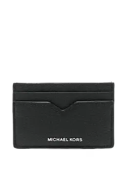 Michael Kors: Чёрный картхолдер  Hudson