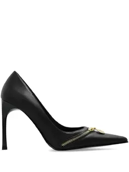 Versace Jeans Couture: Чёрные туфли 