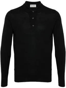 John Smedley: Чёрное поло 