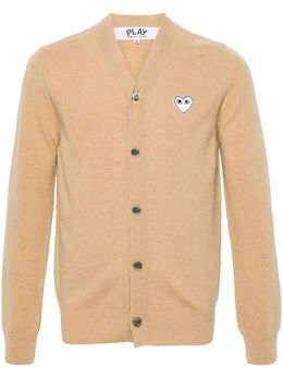 Comme Des Garçons Play: Кардиган  Heart из шерсти